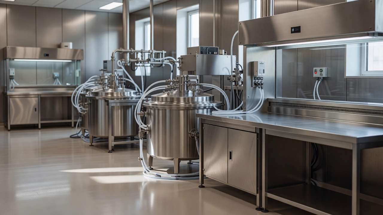 ASY compounding and solution preparation suite